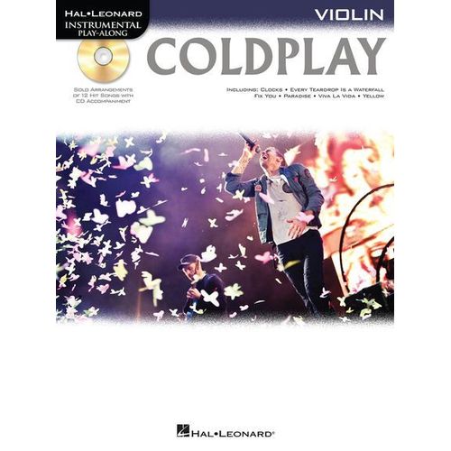 Violin Play-Along : Coldplay + Cd