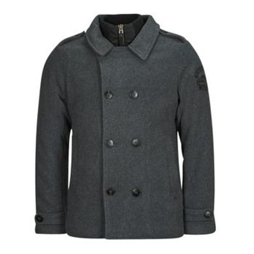 Manteau Petrol Industries Men Jacket Wool Gris