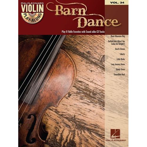 Barn Dance: Violin Play-Along Volume 34