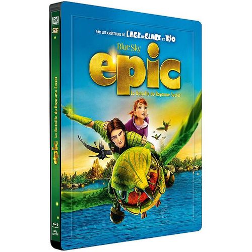 Epic - La Bataille Du Royaume Secret - Combo Blu-Ray 3d + Blu-Ray + Dvd - Édition Boîtier Steelbook