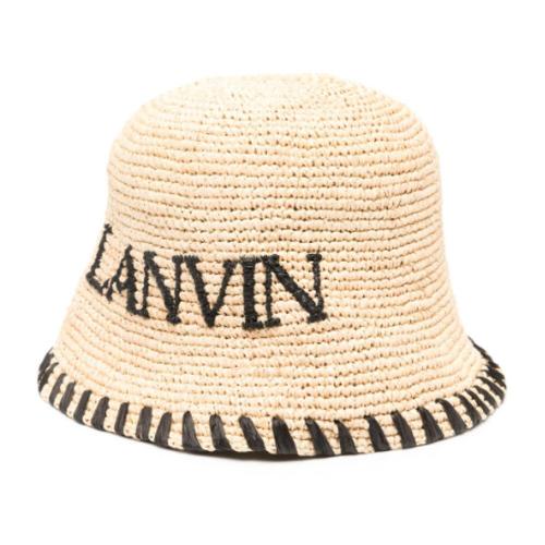 Lanvin - Accessories > Hats > Hats - Beige