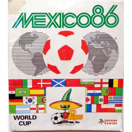 Album Panini N° Mondial 86 : World Cup Mexico 1986