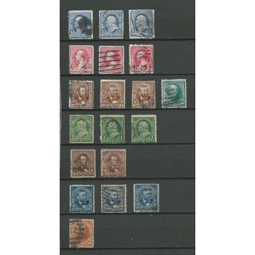 Etats Unis D' Amerique - 1890 A 1899 (4/8).
