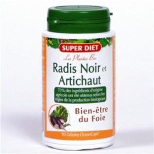 Super Diet Radis Noir Et Artichaut Bio - 90 Gélules 