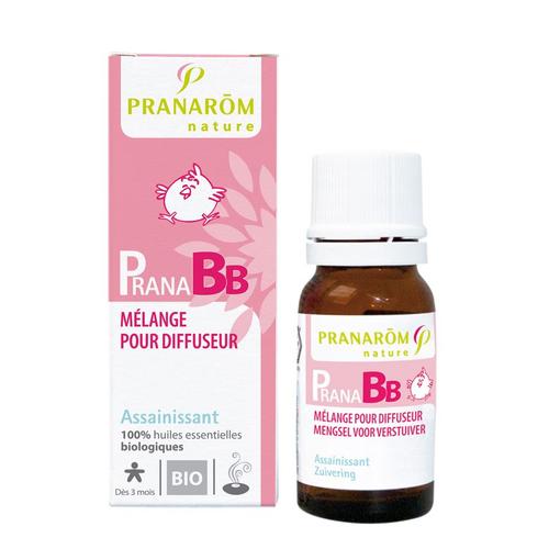 Mélange D'huiles Essentielles Bio Pour Diffuseur Prana Bb - 10 Ml 