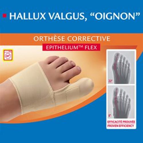 Epitact Hallux Valgus 'oignon' - Orthèse Corrective - Taille S 