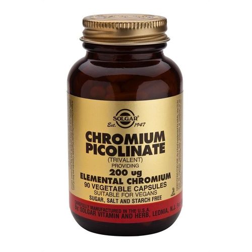 Solgar Chrome 'chromium Picolinate' 200 ?g - 90 Gélules 