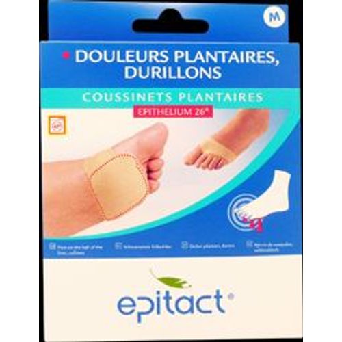 Epitact Coussinets Plantaires Et Durillons - Taille 39/41 - 1 Paire 