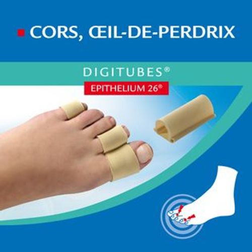 Epitact Digitubes Douleurs Orteils - Taille L - 33 Mm - Lot De 3 