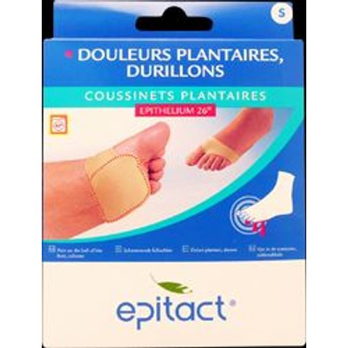 Epitact Coussinets Douleurs Plantaires Et Durillons -  Taille S - 1 Paire 