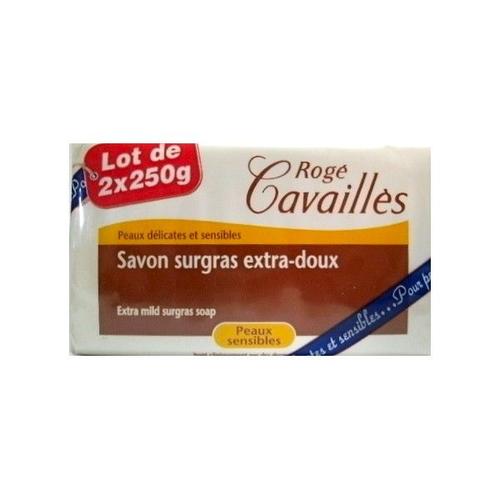 Roge Cavailles Savon Surgras Extra Doux - Lot 2 X 250 G 