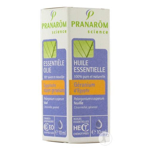 Pranarom Huile Essentielle Géranium Egypte - 10 Ml 