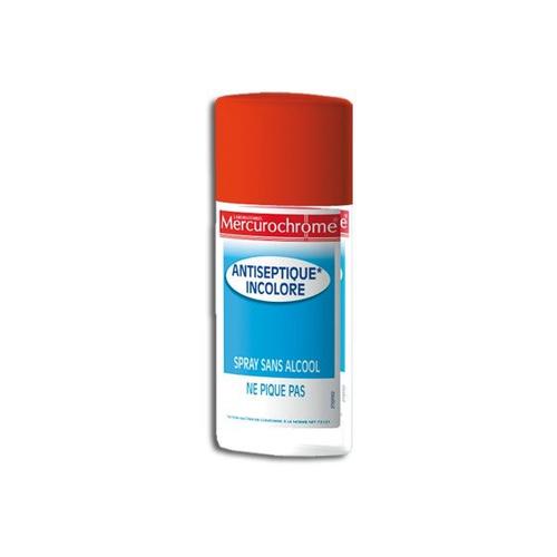 Mercurochrome Spray Antiseptique Incolore - 100 Ml 