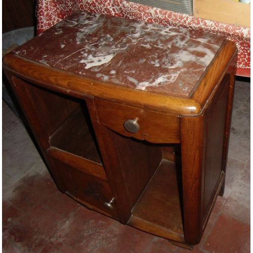 Table De Nuit Table De Chevet Dessus Marbre De Carrare