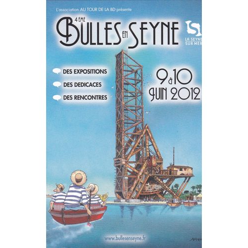 Carte Postale Adamov Philippe Festival Bd La Seyne Sur Mer 2012 (Dayak Dakota...)