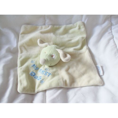 Doudou Chien My First Dog Jaune Et Vert Kiabi
