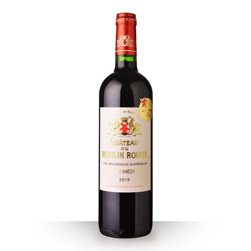 Château Du Moulin Rouge Haut-Médoc Cru Bourgeois Rouge 2019 - 75cl
