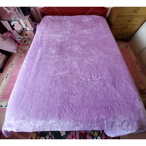 Pierre Cardin – Dessus De Lit Chaud Rose Mauve 220 X 240