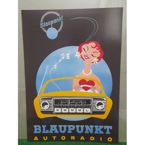 Blaupunkt - Autoradio Automobile - Affiche Poster