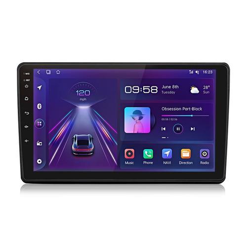 Junsun Autoradio Android 12 Pour Citroën Berlingo 2 2008-2019 Avec Écran Tactile 10'' Gps Navi Autoradio Bluetooth Wifi Rds Dsp