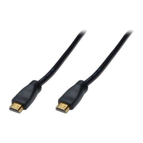 ASSMANN HDMI High Speed - Câble HDMI - HDMI mâle pour HDMI mâle - 10 m - double blindage - noir