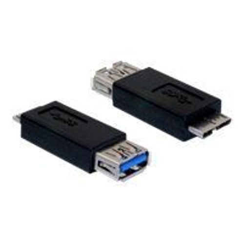 Delock - Adaptateur USB - USB type A (F) pour Micro-USB de type B (M) - USB 3.0
