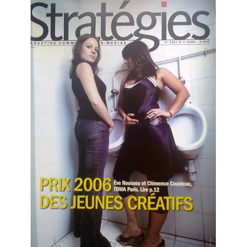 Stratégies N°1421 Prix 2006 Des Jeunes Créatifs