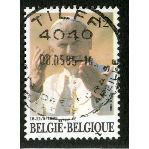 Timbre Oblitéré België - Belgique, 16-21 / 5 / 1985, 12