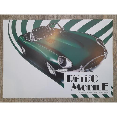Jaguar - Retro Mobile - Affiche Poster