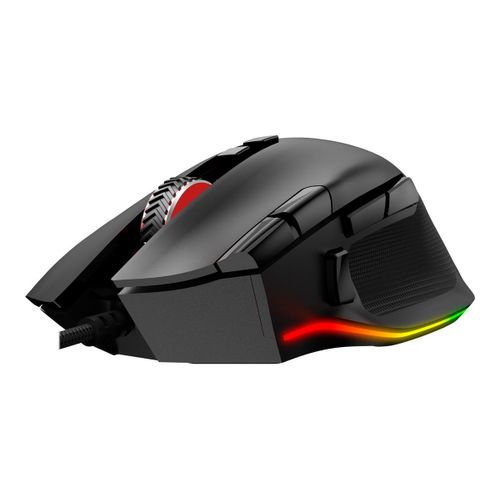 AOC AGON PRO AGM600 - Souris - ergonomique - pour droitiers - optique - 10 boutons - filaire - USB 2.0