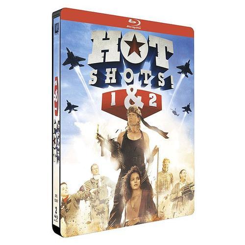 Hot Shots ! + Hot Shots ! 2 - Édition Steelbook Limitée - Blu-Ray