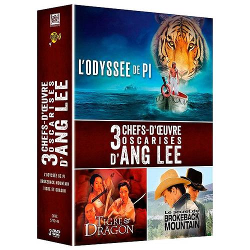 Ang Lee : L'odyssée De Pi + Tigre & Dragon + Le Secret De Brokeback Mountain - Édition Limitée