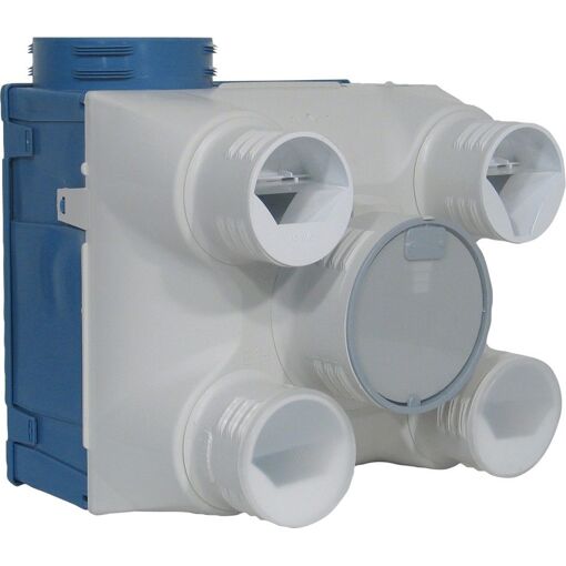 Vmc Sanitaire - Caisson Individuel Autorégule + Bouches