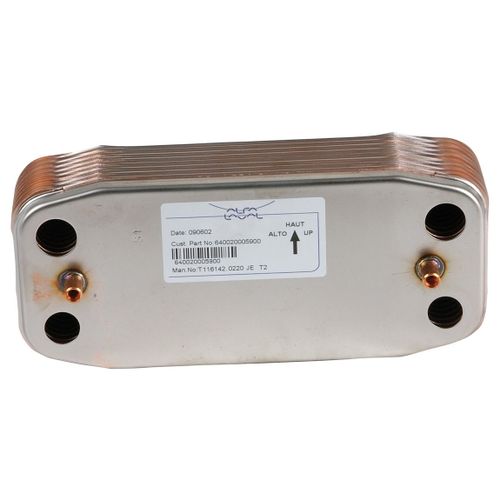 Échangeur sanitaire 16 plaques - DIFF pour Chaffoteaux : 65104333
