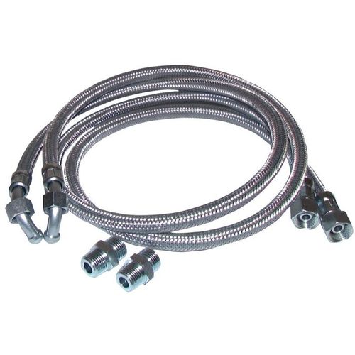 Flexible Fioul - 2 X Flexible Coudé 1000mm Avec 2 Raccords