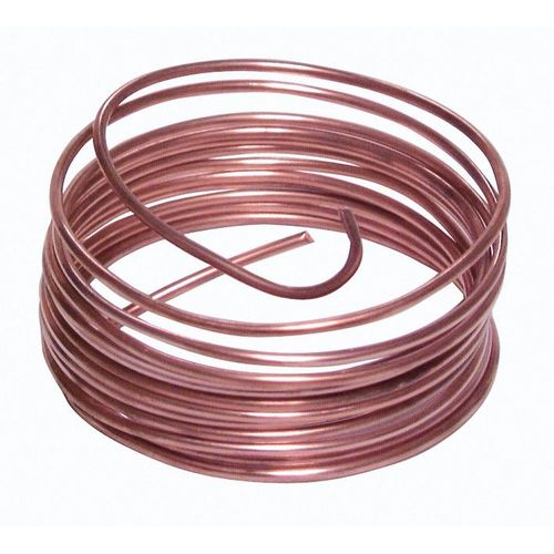Tube Cuivre Recuit - Couronne De 5 Mètres (2mm X 4mm)