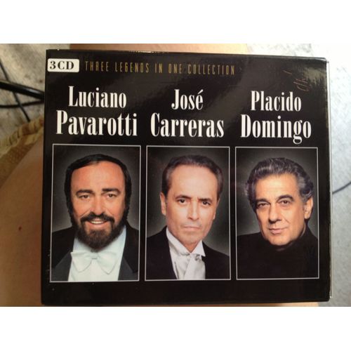 Luciano Pararotti; José Carreras; Placido Domingo- Three Legend In One Collection