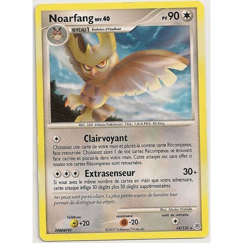 Noarfang - #164 - 90 Pv - Diamant Et Perle - 034/130 - Rare