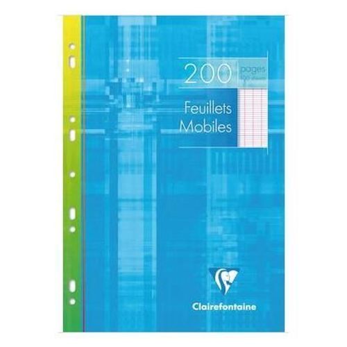Paquet De 200 Feuillets Mobiles Grands Carreaux 90 G