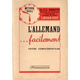 L'allemand ... Facilement - Cours Complémentaire