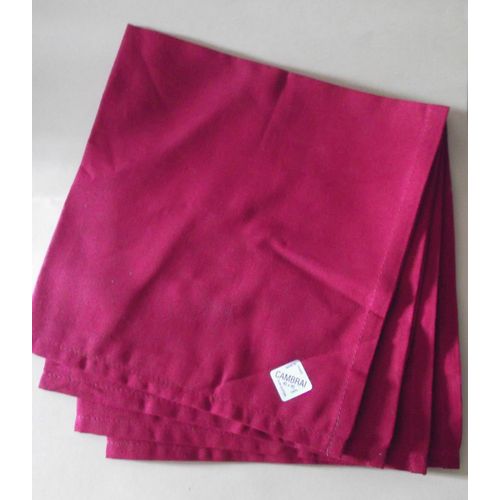 Lot De 4 Serviettes De Table De Cambrai