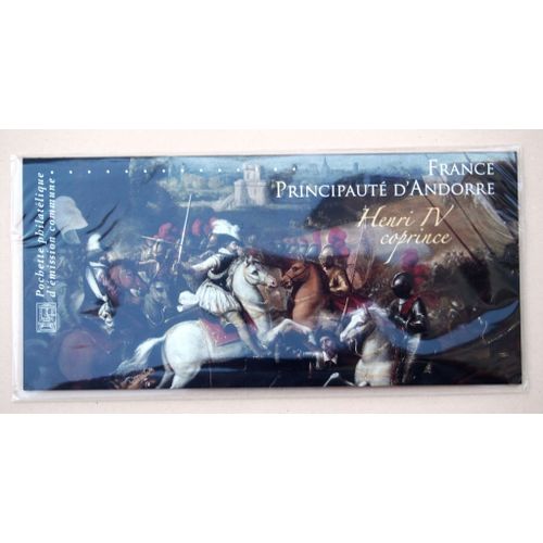 France Principauté D¿Andorre, Henri Iv Coprince Bloc Souvenir, Emission Commune