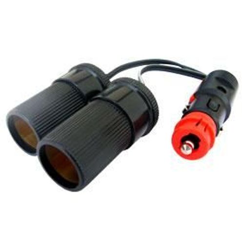 Double Prise Allume-Cigare Universelle 12/24v 8a