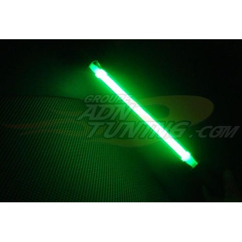 Tube Neon Vert - 30cm  - 12v - Allume-Cigare
