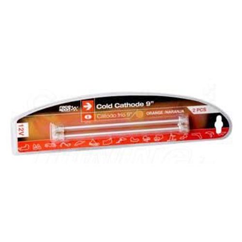 2 Tubes Neon Cathode Froide - 23cm - Orange