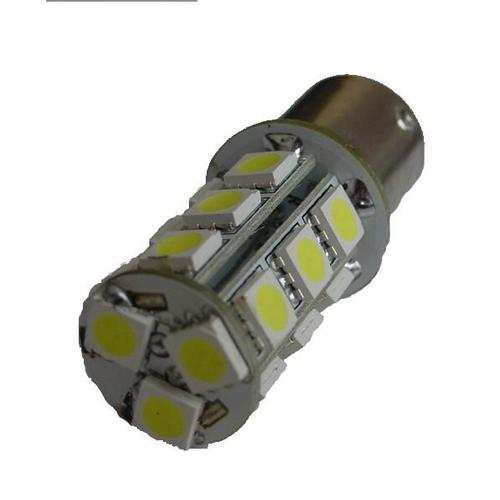 2 Ampoules Led Py21w - 12v - 2.5w - 18xsmd5050 - Orange - Autoled Technologie