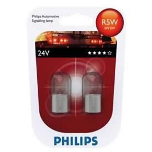 2 Ampoules R5w 24v Philips