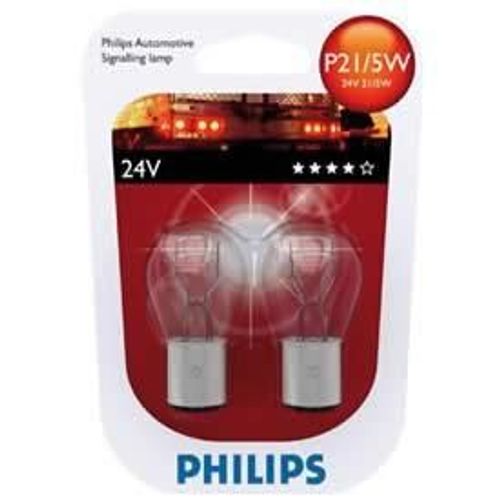 2 Ampoules P21/5w 24v Philips