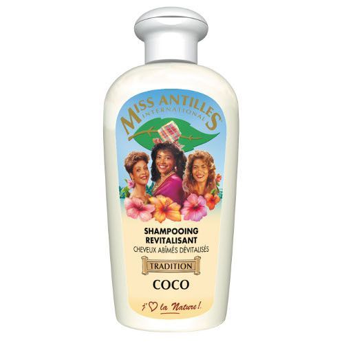 Shampoing Revitalisant Cheveux Abîmés Dévitalisés À La Coco 250ml 