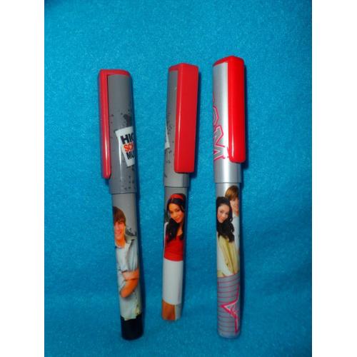 Lot De 3 Stylos  High School Musical